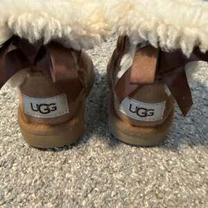 UGG Toddler Mini Bailey Bow II Boots, Brown